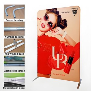 Portátil tensão tecido fronha para eventos 10*8 backdrop dobrável <span class=keywords><strong>Photo</strong></span> Booth <span class=keywords><strong>Back</strong></span> Drops - Product Image 6