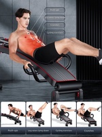 Banc de musculation réglable en acier pour abdominaux, idéal pour la maison