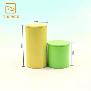 Phong cách tối giản cà phê nhỏ tins Canister độc đáo Matcha container cổ điển trà tin có thể bao bì - Product Image 5