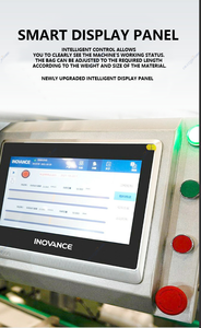 Machine d'emballage de sachets en plastique pré-fabriqués, équipement automatique de mise en sachet et de scellage pour produits alimentaires et chimiques, système de contrôle PLC, haute vitesse, durable - Product Image 6