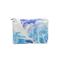 Sac de maquillage en Tyvek Dupont, pochette zippée en Tyvek, sacs pour maillots de bain hawaïens, sacs cosmétiques personnalisés en papier Tyvek Aloha pour la plage