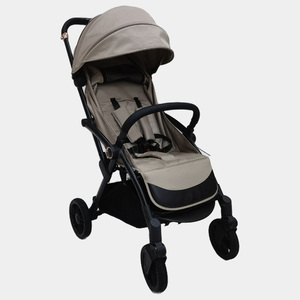 High Quality Lightweight Vintage <strong>Beige</strong> Gray Prime Hot Selling Compact Breathable Baby <strong>Stroller</strong> - Product Image 5