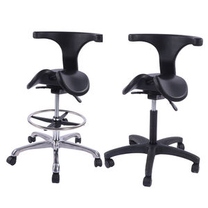 Fabricante de Sillas de Montar con Respaldo Ergonómico, Inclinación y Asiento Dividido, Taburete Ajustable en Altura para Asistente <span class=keywords><strong>Dental</strong></span> y Cirujano - Product Image 1