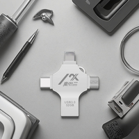 Flagship 3.0 stik memori type-c, OTG Mini USB Flash Drive 64GB ke 512GB, produk baru yang dipersonalisasi USB 3.0