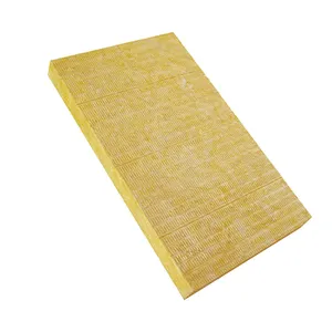 Low Price Rock Wool Board Rock Wool Panel Insulated Metal Faced For Roof Board Manufacturer