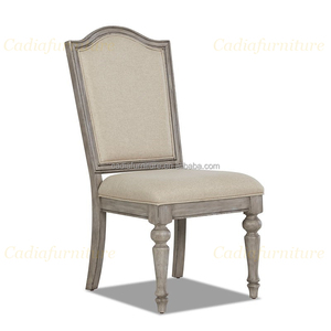 Pháp mộc mạc phòng ăn đồ nội thất đặt rắn gỗ chạm khắc thiết kế cổ phòng ăn bàn ghế đồ nội thất nhà gỗ - Product Image 4