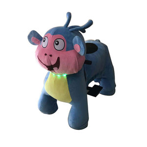 Mainan Boneka Hewan Berjalan Baterai Mainan Boneka Mewah Skuter Bayi Buatan Cina - Product Image 1