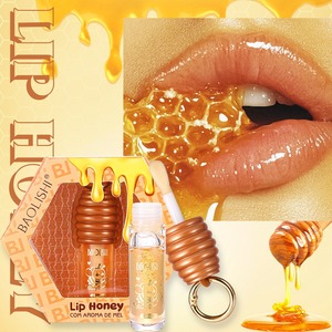 Tu Logo Francin Gloss Lip Oil Golden Brown, Bálsamo Labial Hidratante con Brillo y Textura de Panal, Esencia Herbal Nutritiva para el Cuidado de Labios Suaves - Product Image 3