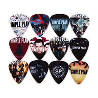 Hot Sale Professional Camouflage Electric Guitar Pickup 100pcs Set With Strings and Plectrums Lower Price Guitar Picks