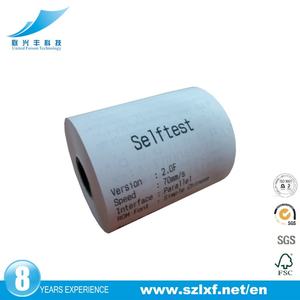 Rollo de Papel Térmico para Caja Registradora Unifon, 80x80, Rollos Jumbo, Capa Única, 100% Pulpa de Madera - Product Image 4