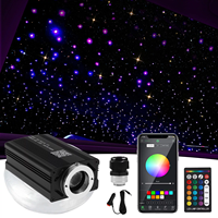 Nouveau 12V RGBW voiture toit étoile lumières APP contrôle LED Fiber optique étoile plafond Kits voiture scintillant lumières autres voiture lumière accessoires