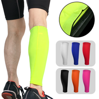 Manchons de compression élastiques pour mollets et protège-tibias de sport en gros pour la protection