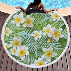 Indien en gros ombre mandala tapisserie <span class=keywords><strong>rondie</strong></span> serviette 100% coton rond serviettes de plage avec franges de glands - Product Image 5