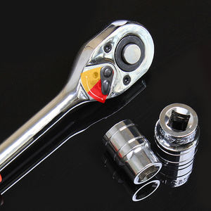 Jeu de douilles à cliquet de 1/2 pouce, 12 pièces, jeu de douilles avec poignées à cliquet à dégagement rapide, barre d'extension, outils de réparation automobile - Product Image 1