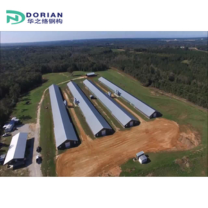 Prefab Xây Dựng Nhà gà kết cấu thép tự động gà thịt gia cầm trang trại để bán ở Georgia - Product Image 5