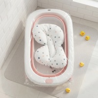 Ensemble de baignoire pliable pour bébé, pour utilisation en salle de bain