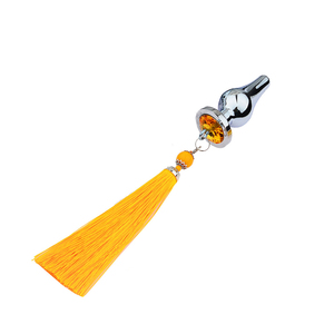 Boîte personnalisée gratuite - Plug anal à pompon en acier inoxydable avec cristal amovible, stimulateur anal, jouets sexuels pour mamelons, masseur de prostate, gode - Product Image 3