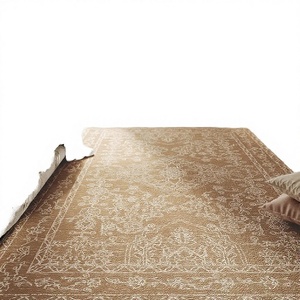 Light Luxury Modern Foldable Imitation Cashmere Fabric <b>Carpet</b> Living Room Dirt-Resistant Easy Care Non-Slip Machine Made - Product Image 3