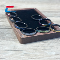 Modischer Wasserdichter 3mm NFC Smart Ring Kontaktloser Keramik-NFC-Ring für Soziale Medien