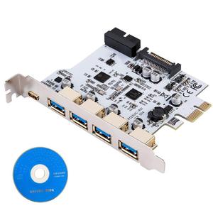Adaptor Panel Depan USB 3.<span class=keywords><strong>2</strong></span> Gen 1 Tipe-C Konektor Tipe-C Reversibel Desain Dual-Chip 5 Gbps Tersedia Kartu Adaptor - Product Image 4