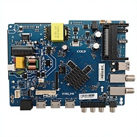 Promo Panas Universal LED LCD Smart TV Mainboard 42 inci CV352 D42 HD1080 60Hz untuk Dioda Pemancar Cahaya