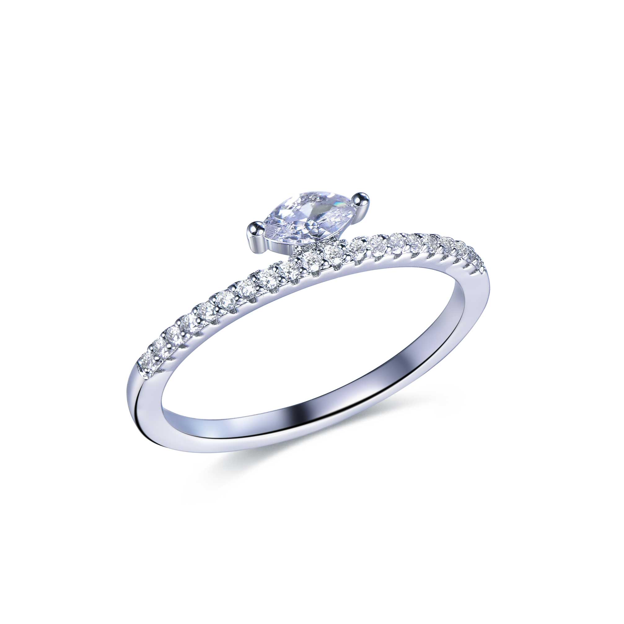 925 sterling silver ring and stainless steel