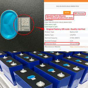 Juego de 4 PCS Polonia EU Stock DDP LiFePO4 Cells EV MB31 314AH 330AH Juego de baterías Grado A 12V 4kWh Bancos de energía de respaldo DIY 12,8 V - Product Image 4