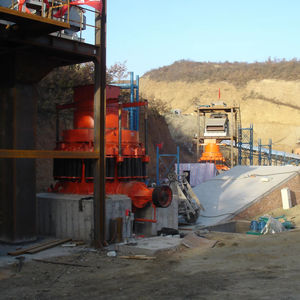 Concasseur à cône à ressort PYZ1200 50-100TPH, machine de concassage secondaire pour granit, basalte et pierres, pour l'exploitation minière - Product Image 2