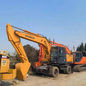 Nouvelle Mini-Excavatrice sur Roues Hyundai 21 Tonnes 210W-7 Originale de Haute Qualité pour la Construction - Product Image 2