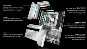เมนบอร์ด MPG Z890 TI WiFi สำหรับเล่นเกม (รองรับซีพียูซีรีส์ 2 รุ่น Core Ultra, ช่องเสียบ LGA 1851, รองรับ DDR5, ATX) Z890 - Product Image 6