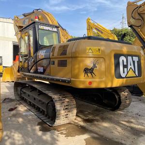 Excavadora Hidráulica Usada Modelo 2023 Mini Caterpillar 330D2 de 33 Toneladas con Cucharón de 2.1m, Motor y Bomba en Buen Estado, Japón - Product Image 1