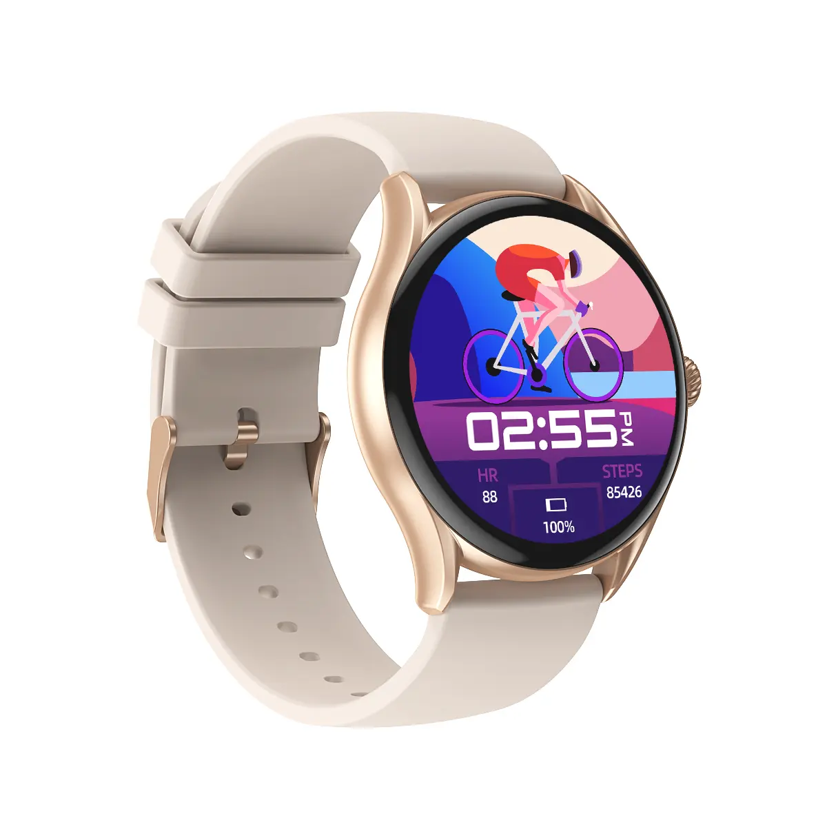 AW19 ladies luxury Reloj round shape Smart Watch s9 ultra hombre phone waterproof women watch smart android ios