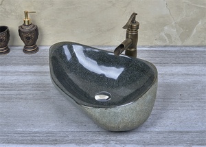 Fiume di Pietra di Granito Lavandino del Bagno - Product Image 6