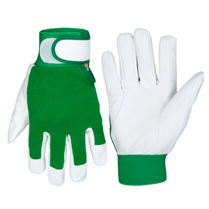 Tùy chỉnh thiết kế đầy đủ ngón tay Găng tay an toàn sợi nhỏ với vải to sợi trở lại linh hoạt & an toàn cho công nghiệp làm việc - Product Image 1