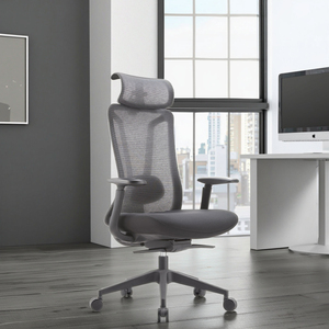 Silla Ejecutiva <span class=keywords><strong>de</strong></span> Oficina <span class=keywords><strong>de</strong></span> Lujo, Transpirable, con Malla Especial, Tejido <span class=keywords><strong>de</strong></span> Doble Capa, Respaldo Contorneado, Ajuste Completo, Reposacabezas Suave - Product Image 1