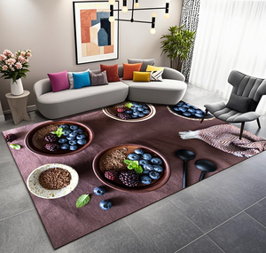 Luxueus zacht kristallen fluweel ecologisch antislip laagpolig tapijt voor woonkamer en slaapkamer, hoge kwaliteit - Product Image 3