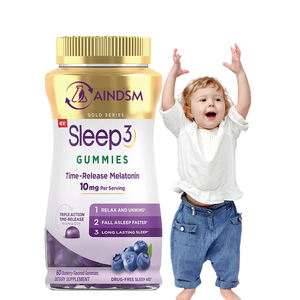 Gomitas de Melatonina para Niños OEM/ODM, Suplemento Vegano para Dormir Más Rápido, Relajación Infantil, Gomitas para Dormir de Larga Duración - Product Image 1