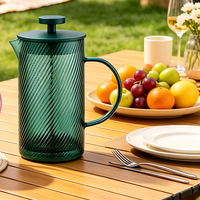 Pembuat Kopi French Press Kaca Multifungsi dengan Filter Ekstra Halus untuk Pecinta Minuman