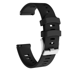 Correas de silicona para reloj inteligente de 20mm de alta calidad para <span class=keywords><strong>Garmin</strong></span> <span class=keywords><strong>Forerunner</strong></span> <span class=keywords><strong>645</strong></span> <span class=keywords><strong>Music</strong></span> Pulsera de goma duradera - Product Image 4