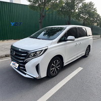 20212022 GAC Trumpchi M8 390T Luxury 7 Seater MPV Putih LHD Otomatis Bensin Mobil Bekas untuk Bisnis Afrika