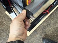 Machine à percer les tuyaux semi-automatique électrique Senmo JK-110, moteur 550W pour acier au carbone et acier inoxydable