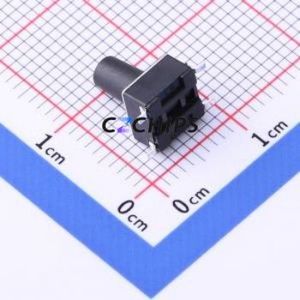 TSD003B09026A Tactile <b>Switch</b> SMD-4P,6x6mm <b>Switch</b> Round Button 2.6N Vertical Mount 6mm - Product Image 2
