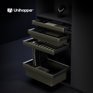 Rotating <b>Clothes</b> Rack 360 Degree Multifunctional Walk In Closet Corner Wardrobe Three Tier Clothing Organizer Standing Type - Product Image 2