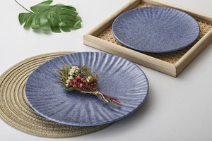 جودة عالية 7 "طبق أرجواني أزرق دائري ميلامين جانبي بأحجام مختلفة - Product Image 2