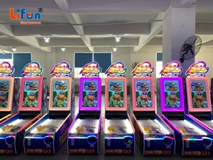 Machine <span class=keywords><strong>de</strong></span> bowling miniature Lifun avec écran HD, <span class=keywords><strong>jeu</strong></span> <span class=keywords><strong>de</strong></span> simulation, construction métallique, garantie 1 an, pour enfants, pour salles <span class=keywords><strong>de</strong></span> bowling et salles <span class=keywords><strong>de</strong></span> jeux à tickets - Product Image 4