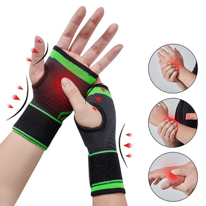 Soporte de Muñeca Elástico Ajustable para Tejer, Venda Deportiva para Mano, Muñequera de Gimnasio, Protector de Mano, Envoltura para Túnel Carpiano - Product Image 5