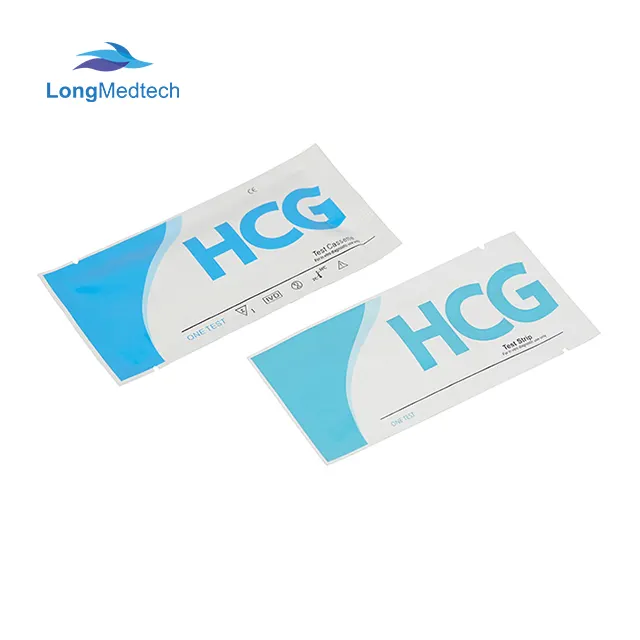 공장 가격 HCG 임신 테스트 카세트 가정용 HCG 테스트 소변 혈청 의료 임신 LH 테스트