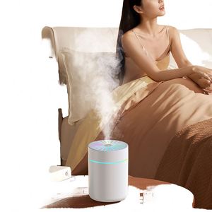 Humidificador de Aire Portátil Mini con Función de Aromaterapia, Alimentado por USB, de Plástico, para Dormitorio, Auto, Oficina, Exteriores y Hotel - Product Image 3