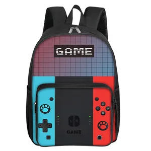 Casual Hot Bán hàng Trò chơi giao diện điều khiển Quảng trường phía trước Túi ba lô cho chàng trai/cô gái quà tặng tốt nhất 3D phim hoạt hình schoolbag cho trẻ em - Product Image 5