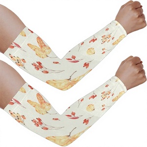 Manchons de protection UV rafraîchissants pour hommes et femmes, anti-UV, respirants, en soie glacée, pour le cyclisme et la conduite en extérieur - Product Image 1